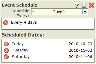 Daily Repeating Event Daily Repeating Event